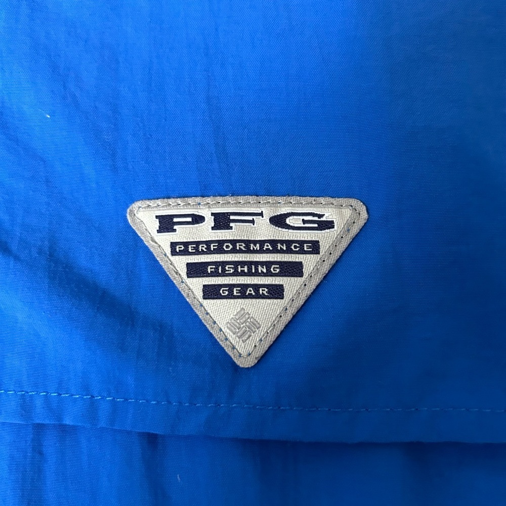 Columbia Men's Blue Performance Fishing Gear Shirt size XXL - Picture 6 of 11